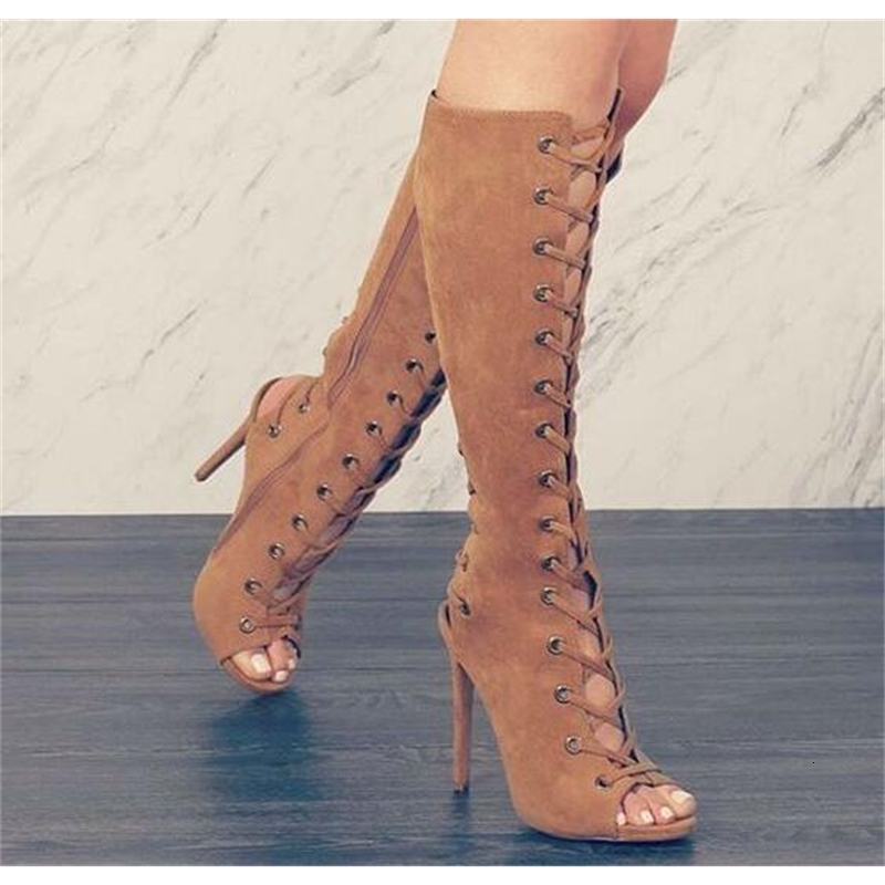 boots dipsloot black woman army brown suede cut long boots cross lace to peep toe styliinback thin heels high 6vnt
boots dipsloot black woman army brown suede cut long boots cross lace to peep toe styliinback thin heels high 6vnt
