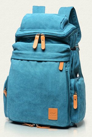 Canvas Fashion Men Backpack Canvas male School Bag Travel Backpack Rucksack