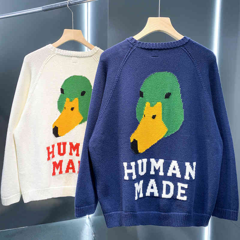 sweater made Nigo human green headed duck man lazy loose round neck Pullover home couple T-shirt woman, Navy
sweater made Nigo human green headed duck man lazy loose round neck Pullover home couple T-shirt woman, Navy