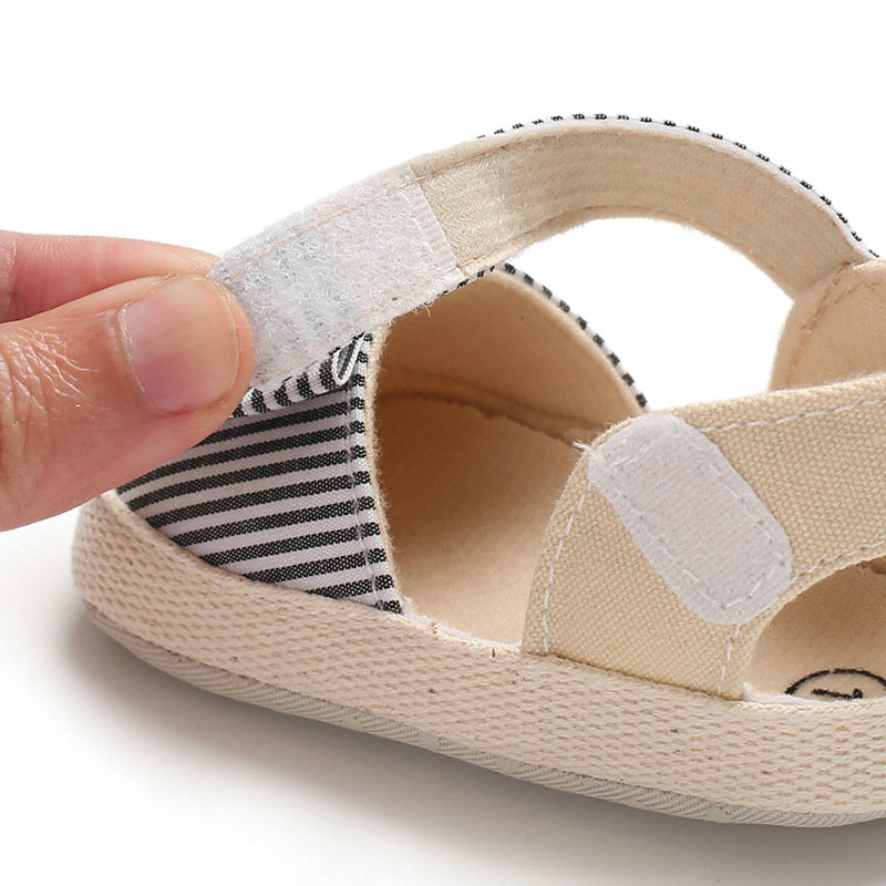 baby First Walkers Summer boy Girl Bowknot Sandals Anti-Slip Crib Shoes Soft Sole Prewalkers