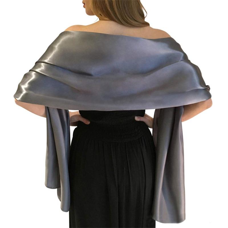 Scarves 25# Shrugs For Women Evening Cape Dress Wraps Shawls Satin Long Formal Wedding Party Prom Ladies Bolero
Scarves 25# Shrugs For Women Evening Cape Dress Wraps Shawls Satin Long Formal Wedding Party Prom Ladies Bolero