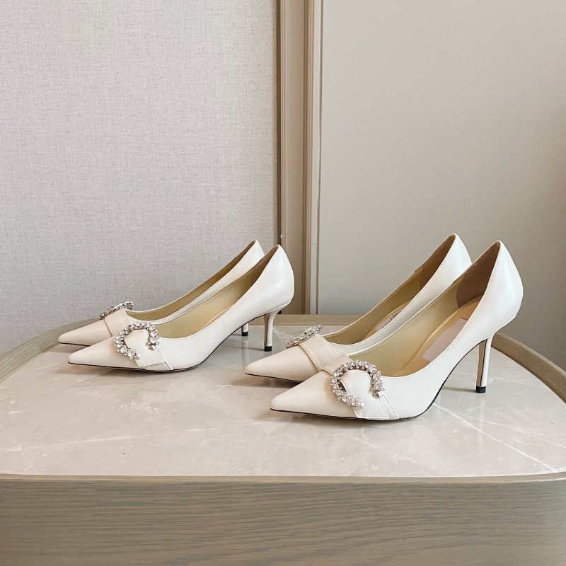 Saresa white smooth 65mm pumps stiletto Heels Bridal shoes crystal studded buckle women's heel Luxurys Designers Dress shoe ladies Evening wedding heeled, Gift(not sold separately)
Saresa white smooth 65mm pumps stiletto Heels Bridal shoes crystal studded buckle women's heel Luxurys Designers Dress shoe ladies Evening wedding heeled, Gift(not sold separately)