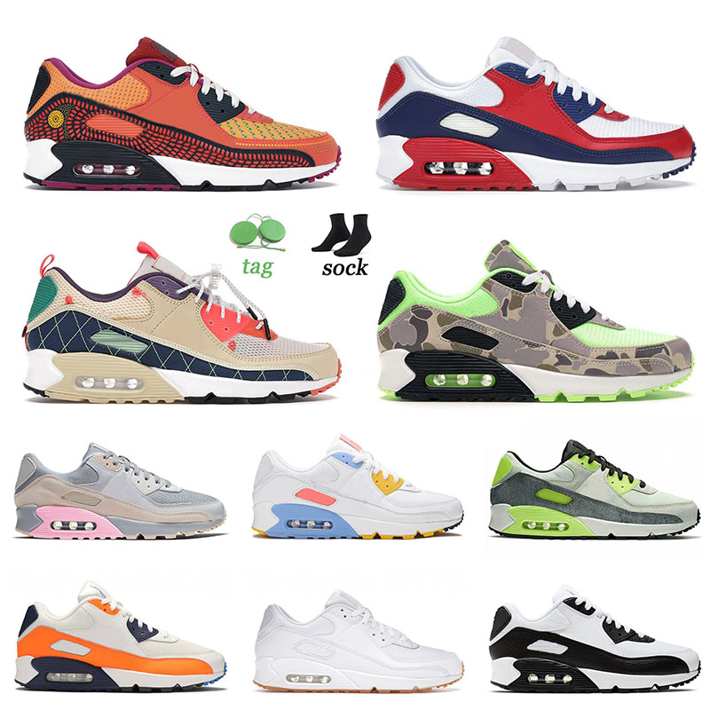 High Quality 2021 Sports 90s Running Shoes Trail Team Gold Camo Green USA SIZE 12 Grey Orange Blue Mens Women Sneakers Trainers, C53 black dot 36-45
High Quality 2021 Sports 90s Running Shoes Trail Team Gold Camo Green USA SIZE 12 Grey Orange Blue Mens Women Sneakers Trainers, C53 black dot 36-45