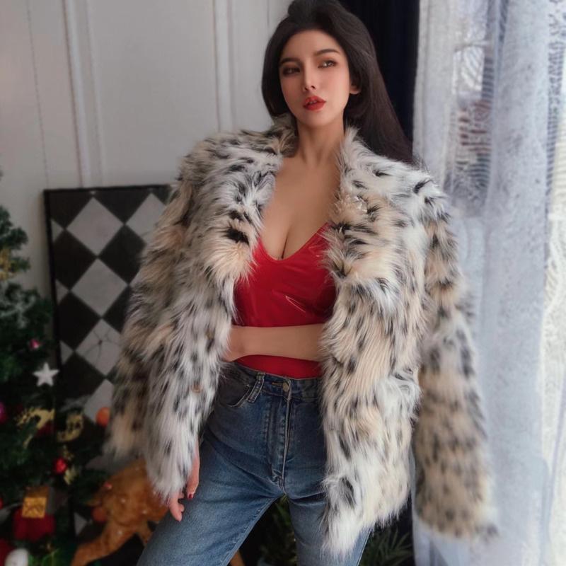 Women's Fur & Faux 2XL Winter Thicken Warm Hairy Coat Female Long Sleeve Solid Jackets Autumn Office Lady Elegant Leopard Kroean F7, Black
Women's Fur & Faux 2XL Winter Thicken Warm Hairy Coat Female Long Sleeve Solid Jackets Autumn Office Lady Elegant Leopard Kroean F7, Black