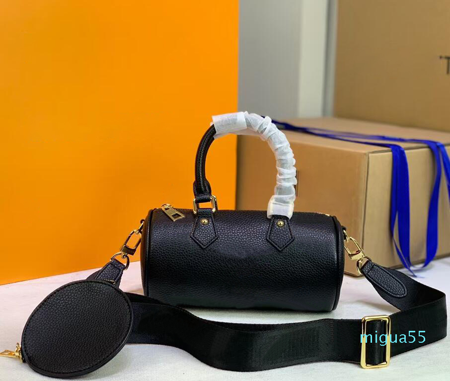Genuine leather handbag with letters printed small round bag Accessories Flower Pouch Various Detachable jacquard shoulder strap, Pink
Genuine leather handbag with letters printed small round bag Accessories Flower Pouch Various Detachable jacquard shoulder strap, Pink