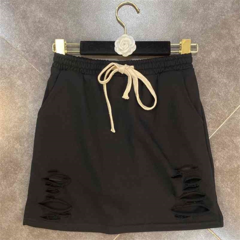 Women High Elastic Waist Hole Butocks Skirt With Leak-proof Pants Solid Color Fashion Spring Summer 11B373 210525, Light gray
Women High Elastic Waist Hole Butocks Skirt With Leak-proof Pants Solid Color Fashion Spring Summer 11B373 210525, Light gray