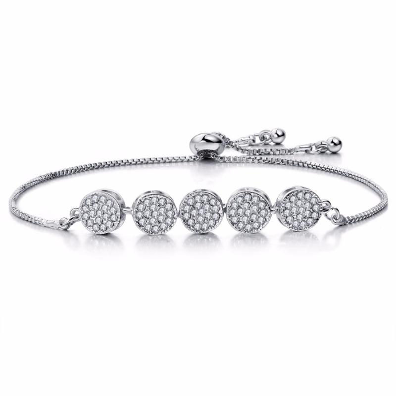 Bangle ZOSHI Romantic Round Micro Mosaic Silver Bracelet For Women Minimalist Jewelry Austrian Crystal Top Quality Wholesale
Bangle ZOSHI Romantic Round Micro Mosaic Silver Bracelet For Women Minimalist Jewelry Austrian Crystal Top Quality Wholesale