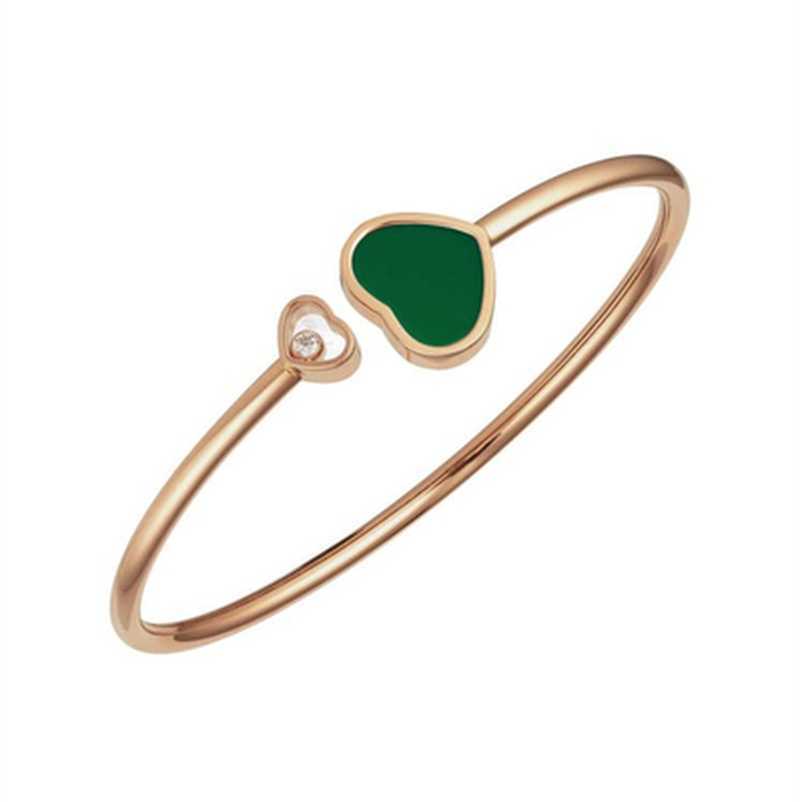 Chopin039s new Happy Hearts Love Diamond Opening Lady Bracelet Luxurys Designers jewelry
