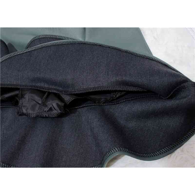 Elegant Solid Casual High Waist PU Fishtail Skirt Woman Autumn Slim Pleated Saias Faldas Feamle A-Line Mini 210514