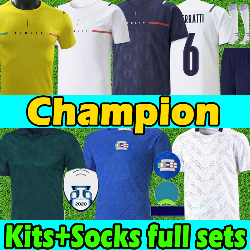 2021 Italia soccer Jerseys BARELLA SENSI Fans player version champion 21/22 European Cup Renaissance CHIELLINI ITALY BERNARDESCHI men kids kit+socks full sets shirt, 2021 home patch
2021 Italia soccer Jerseys BARELLA SENSI Fans player version champion 21/22 European Cup Renaissance CHIELLINI ITALY BERNARDESCHI men kids kit+socks full sets shirt, 2021 home patch