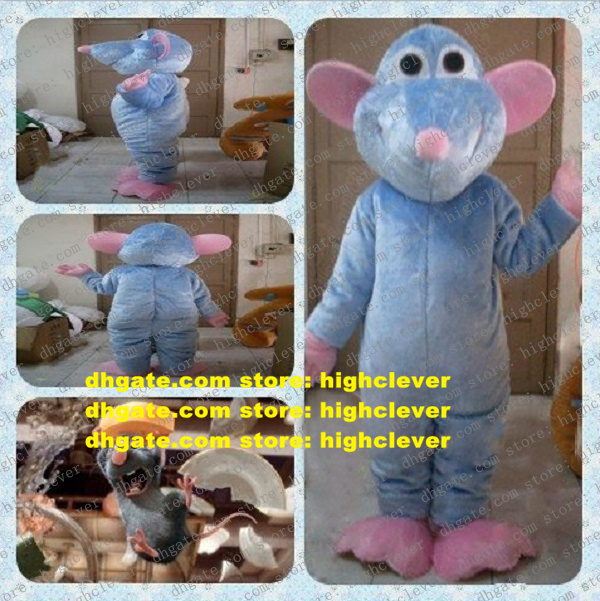 Funny Blue Ratatouille Remy Mascot Costume Mascotte Rat Mice Mouse Mouselet With Small Pink Nose Happy Face No.2856 Free Ship, Red;yellow
Funny Blue Ratatouille Remy Mascot Costume Mascotte Rat Mice Mouse Mouselet With Small Pink Nose Happy Face No.2856 Free Ship, Red;yellow