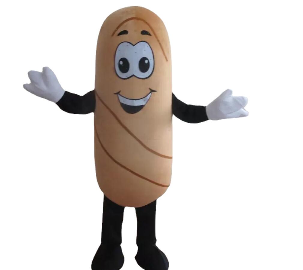Factory hot new French bread mascot costume for adult baguette mascot costume for sale, As pic
Factory hot new French bread mascot costume for adult baguette mascot costume for sale, As pic