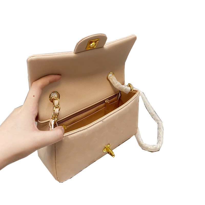 Womens fashion Caviar Bags Calfskin Classic Mini Flap Square Purse Genuine Leather Crossbody Gold Metal Hardware Large Capacity Multi Poche
Womens fashion Caviar Bags Calfskin Classic Mini Flap Square Purse Genuine Leather Crossbody Gold Metal Hardware Large Capacity Multi Poche