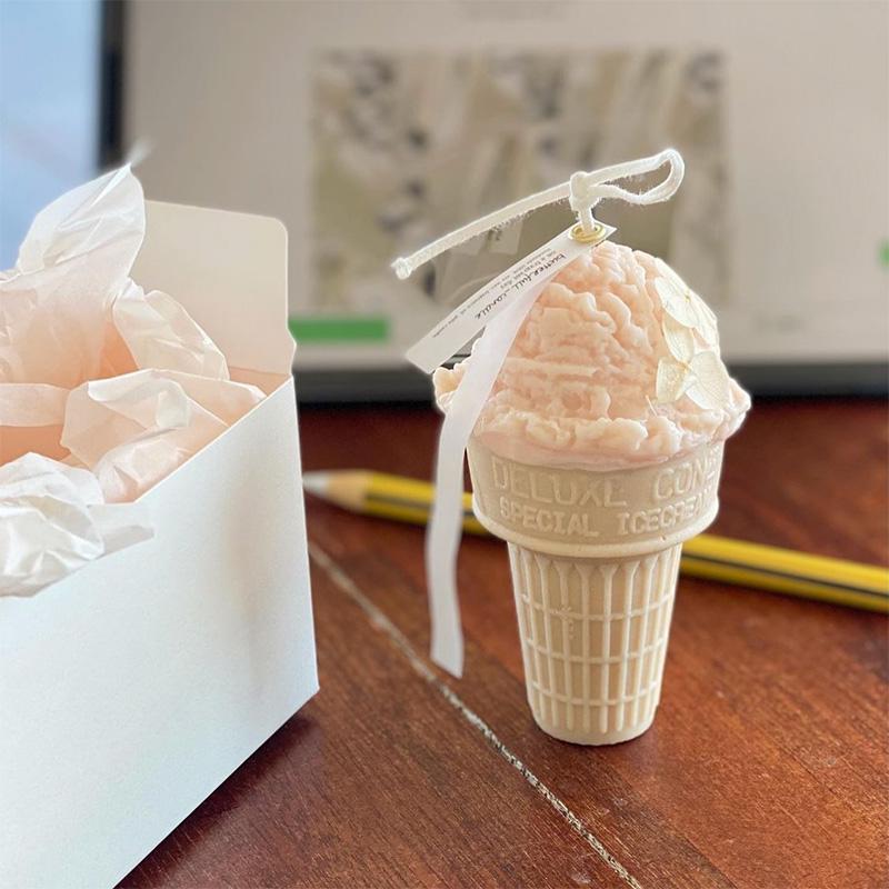 Craft Tools Ice Cream Cone Candle Mold Korean Fragrance Silicone Molud Snowball Wax Chocolate
Craft Tools Ice Cream Cone Candle Mold Korean Fragrance Silicone Molud Snowball Wax Chocolate