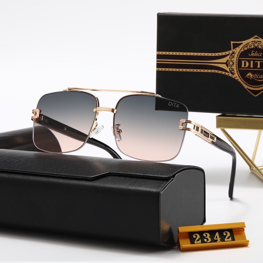 Dita sunglasses Fashion outdoor anti glare oval frameless lens men's and women's same 6 styles with box
Dita sunglasses Fashion outdoor anti glare oval frameless lens men's and women's same 6 styles with box