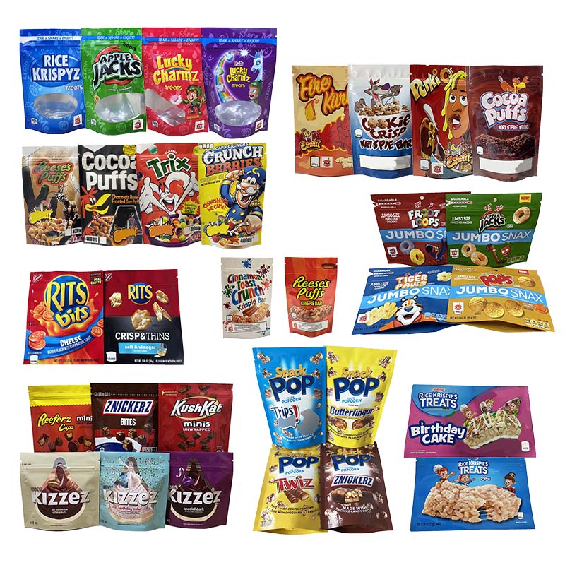 infused cereal snack edible packaging bags pop coated chocolate bar rits bits kushkat jumbo snax cocoa puff rice treats apple jacks lucky plastic package
infused cereal snack edible packaging bags pop coated chocolate bar rits bits kushkat jumbo snax cocoa puff rice treats apple jacks lucky plastic package