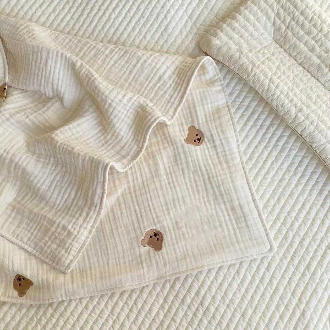 Baby cotton cover blanket summer thin air conditioning quilt baby girl blanket baby boy blanket 210701