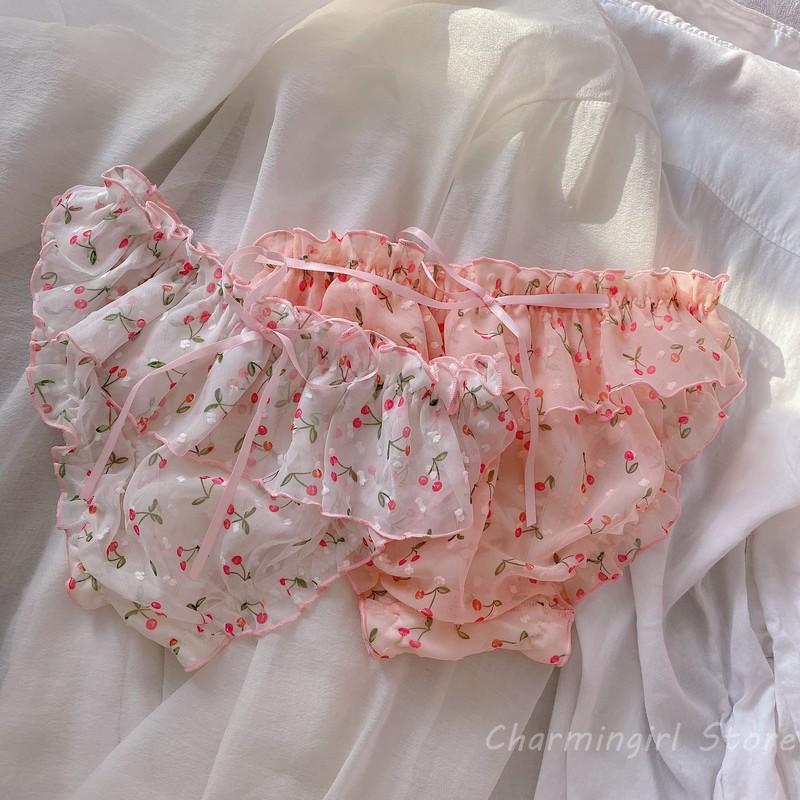 Women's Panties Japanese Girl Kawaii Lace Sweet Bow Modal Comfortable Inner Cotton Shorts For Woman Sexy Underwear Lolita Lingerie, Black
Women's Panties Japanese Girl Kawaii Lace Sweet Bow Modal Comfortable Inner Cotton Shorts For Woman Sexy Underwear Lolita Lingerie, Black