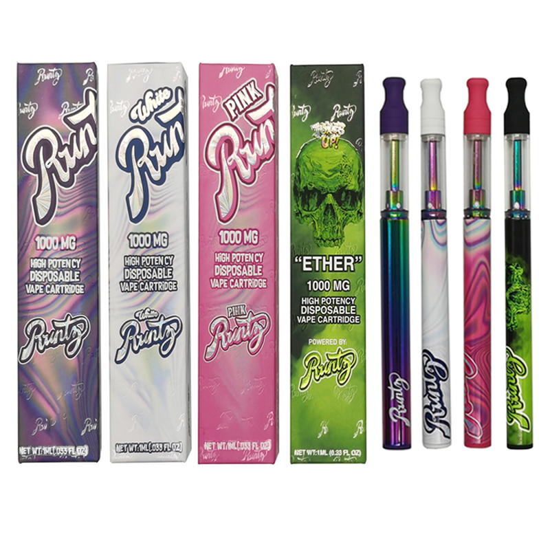 RUNTZ Disposable Vape Pens 1ml Glass Tanks Rechargeable 240mAh Vapes Battery E-cigarettes Thick Oil Vaporizer Pen Copper Tip 4 Colors Magnet
RUNTZ Disposable Vape Pens 1ml Glass Tanks Rechargeable 240mAh Vapes Battery E-cigarettes Thick Oil Vaporizer Pen Copper Tip 4 Colors Magnet