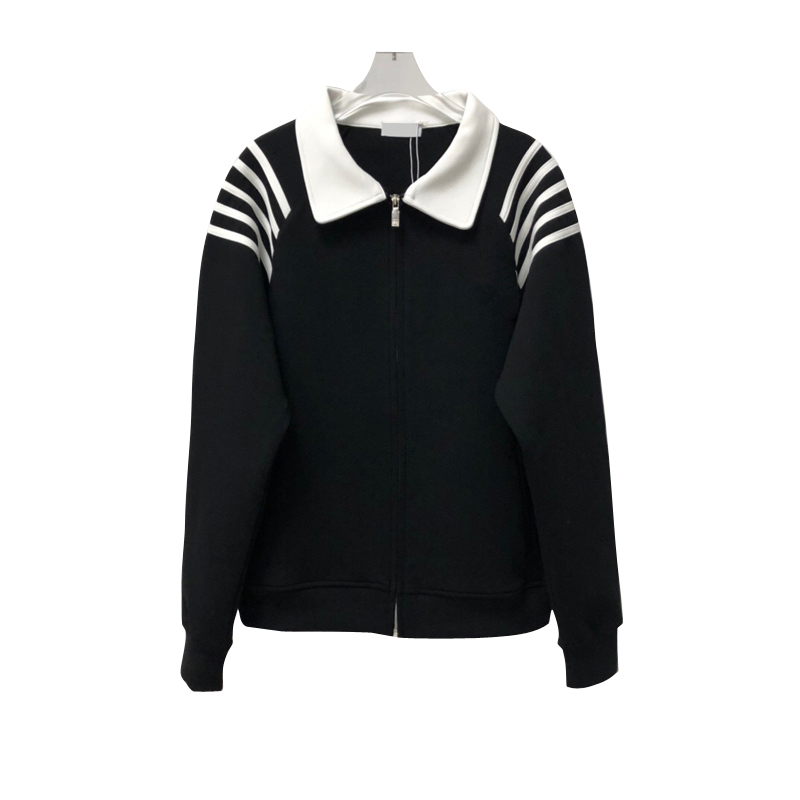 21fw Autumn Winter Europe Hoodie high street Casual Patchwork Zipper Hoody Embroidery streetwear Sweatshirt, Black
21fw Autumn Winter Europe Hoodie high street Casual Patchwork Zipper Hoody Embroidery streetwear Sweatshirt, Black