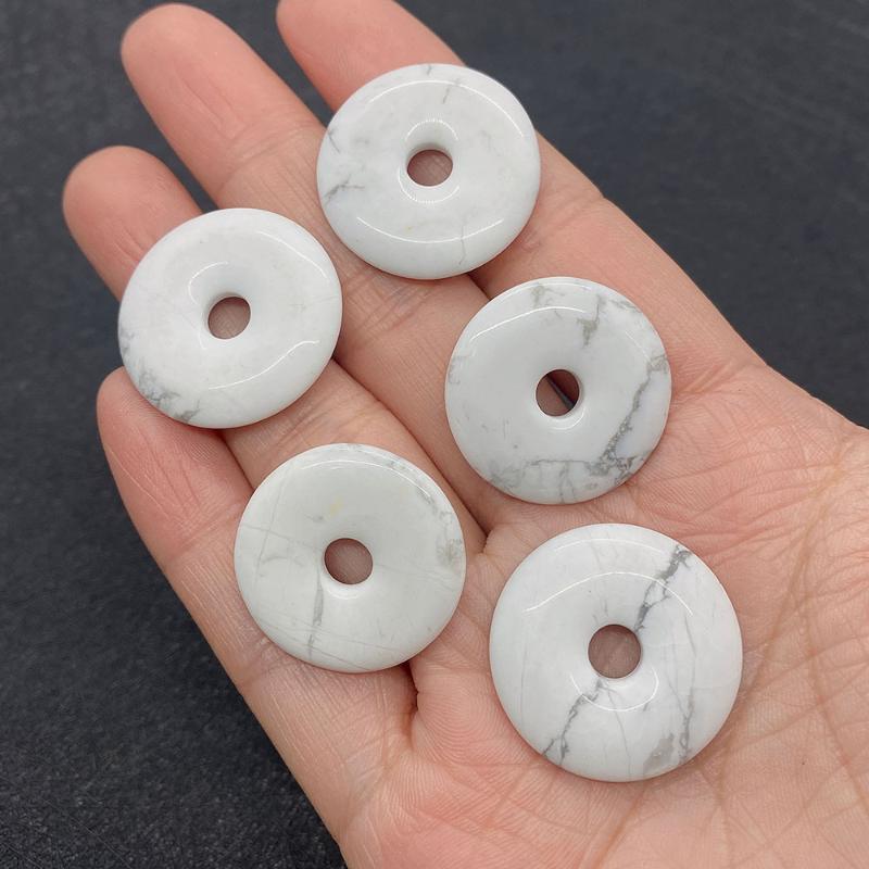 Charms 1PC Natural Mineral Agate Jewelry White Turquoise Safety Buckle Fashion Couple Pendant Necklace Gift Accessories, Bronze;silver
Charms 1PC Natural Mineral Agate Jewelry White Turquoise Safety Buckle Fashion Couple Pendant Necklace Gift Accessories, Bronze;silver