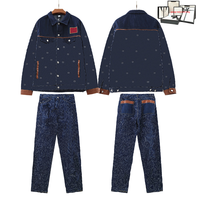 Casual Mens Tracksuits Fashion Letter Print Jean Sets Hip Hop Cowboy Jacket Jeans Two Piece Suits Classics Pocket Botton Tracksuit, Navy-tops
Casual Mens Tracksuits Fashion Letter Print Jean Sets Hip Hop Cowboy Jacket Jeans Two Piece Suits Classics Pocket Botton Tracksuit, Navy-tops