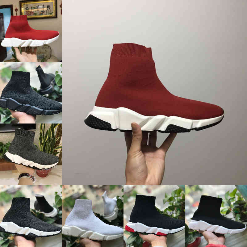 Wholesale 2021 Speed Trainer Black Red Luxury High Casual Sock Shoes Men Women Cheap Fashion Paris Designer Sneakers High Quality EUR36-45 F23
Wholesale 2021 Speed Trainer Black Red Luxury High Casual Sock Shoes Men Women Cheap Fashion Paris Designer Sneakers High Quality EUR36-45 F23