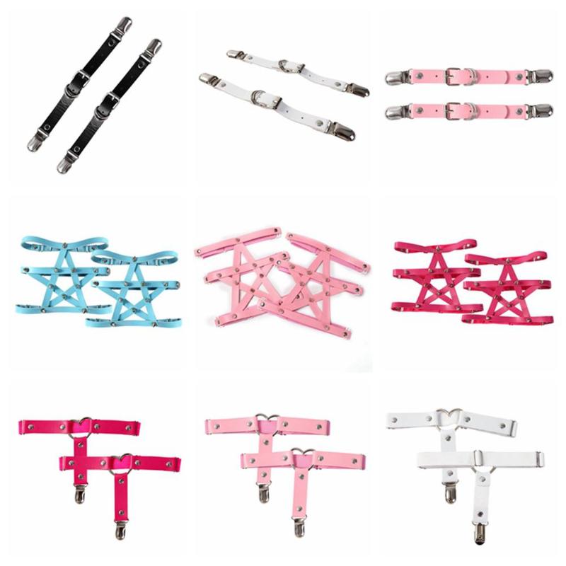 Belts Harajuku Pentagram Harness Belt Punk Leather Gothic Costume Sword Corset Metal Chain Accessories Luxury Garters Stocking, Black;brown
Belts Harajuku Pentagram Harness Belt Punk Leather Gothic Costume Sword Corset Metal Chain Accessories Luxury Garters Stocking, Black;brown