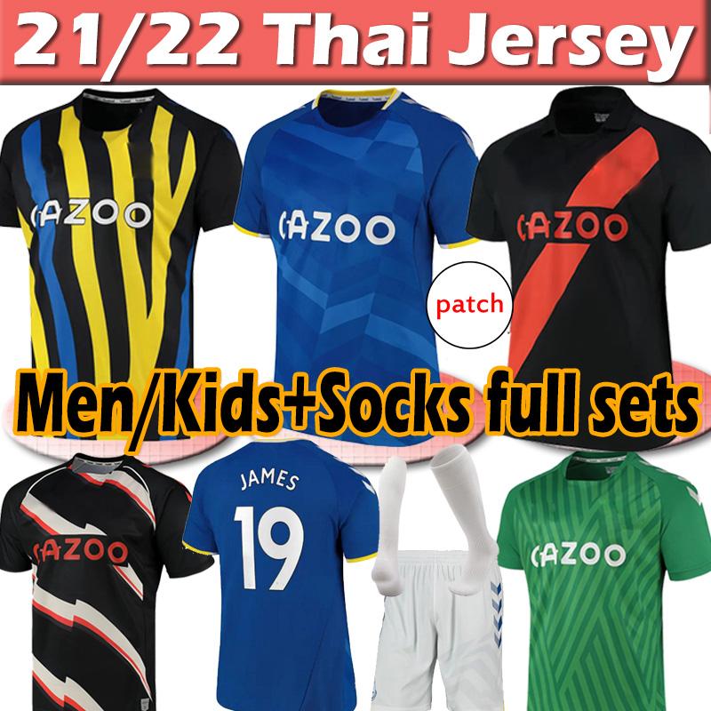 2021 2022 The Toffees soccer jerseys JAMES RICHARLISON KEAN DAVIES Uniforms Adult+Kids Kits+Socks Full sets 21/22 home away GK training foot, Black;yellow
2021 2022 The Toffees soccer jerseys JAMES RICHARLISON KEAN DAVIES Uniforms Adult+Kids Kits+Socks Full sets 21/22 home away GK training foot, Black;yellow