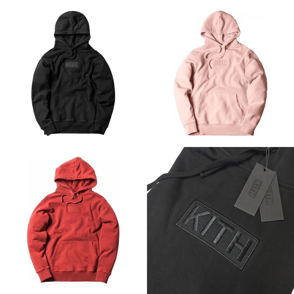 Men's hoodies Hoge Kwaliteit Dikke Kith Box Hoodie Mannen Womenembroidery Zwart Rood Roze Sweatshirts Toevallige Losse Trui 0811
Men's hoodies Hoge Kwaliteit Dikke Kith Box Hoodie Mannen Womenembroidery Zwart Rood Roze Sweatshirts Toevallige Losse Trui 0811