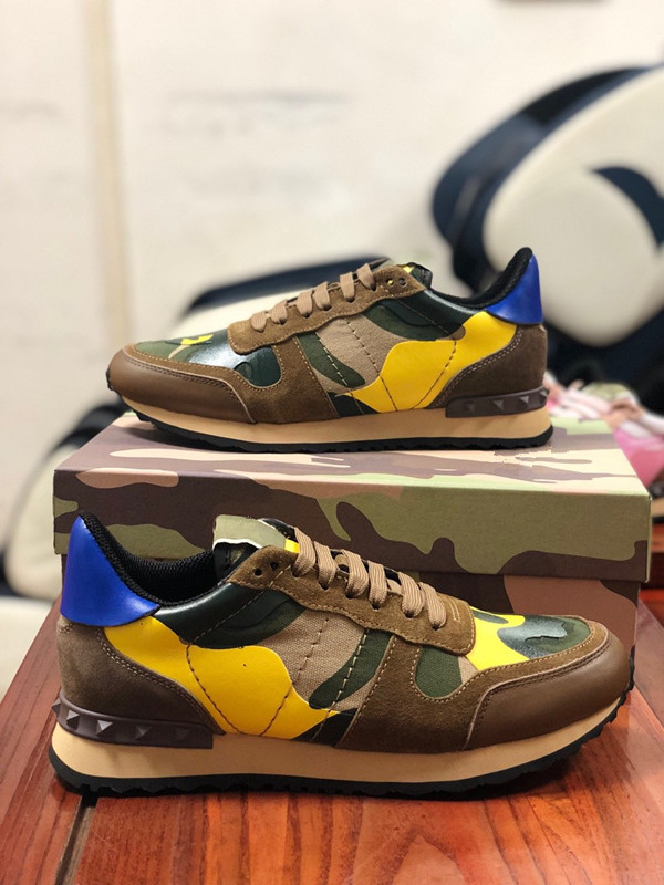 Top Quality Womens Mens studded Leather Camouflage Sneakers Studded Rockrunner Casual Trainers Walking Shoes Sneakers, 05
Top Quality Womens Mens studded Leather Camouflage Sneakers Studded Rockrunner Casual Trainers Walking Shoes Sneakers, 05