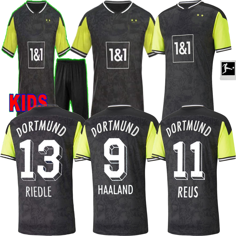 HAALAND REUS Borussia 21 22 4th dortmund 1990 Limited Edition soccer jersey football shirts BELLINGHAM SANCHO HUMMELS BRANDT PLSZCZEK men ki, Black
HAALAND REUS Borussia 21 22 4th dortmund 1990 Limited Edition soccer jersey football shirts BELLINGHAM SANCHO HUMMELS BRANDT PLSZCZEK men ki, Black