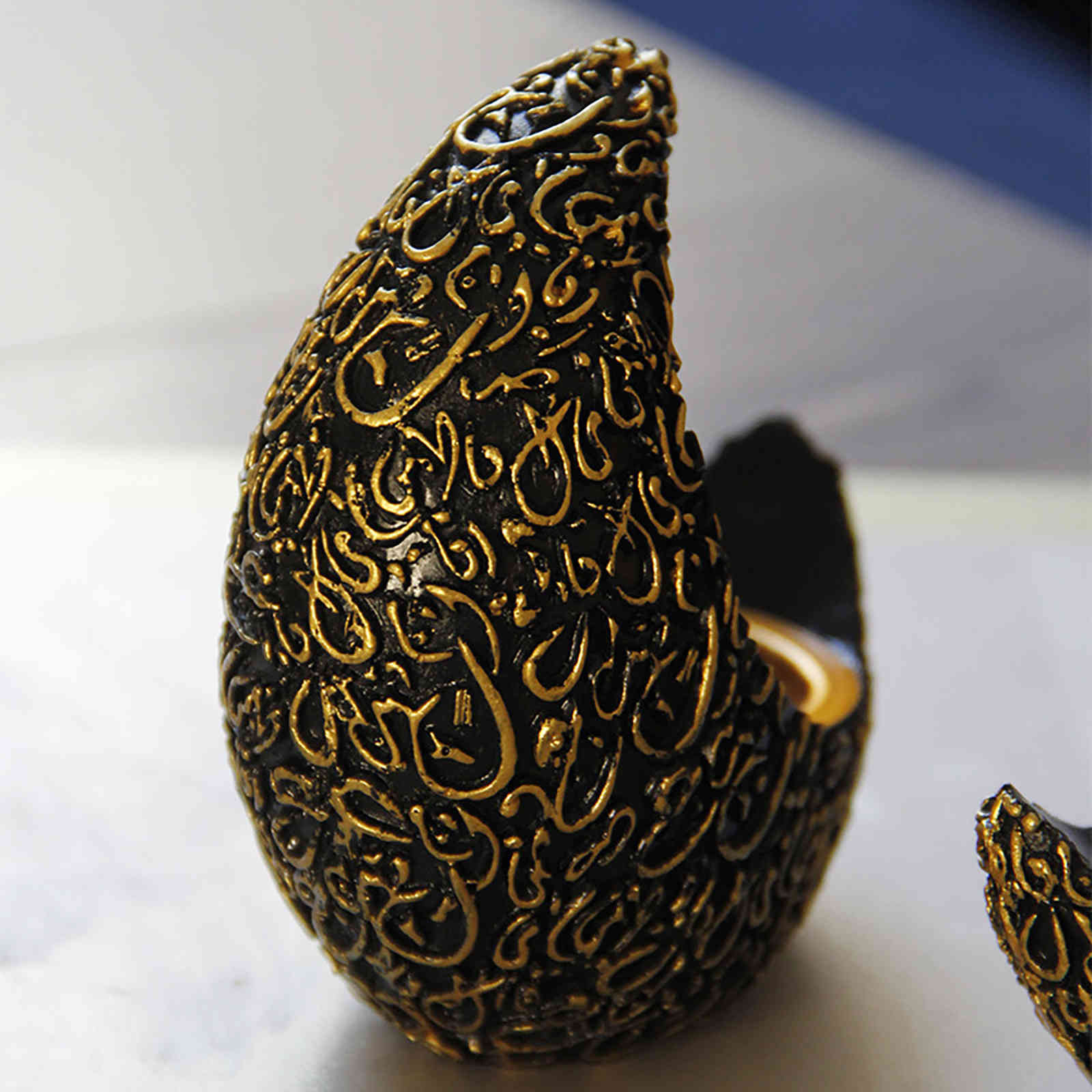 Moon ramadan crescent censer resin old and elegant decoration of home desktop decoration aromatherapy oven interior fragrance