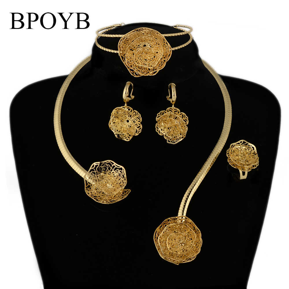 BPOYB Luxurious Hand Made Flower Dubai African Gold Filled Jwellery Sets Fashion Jewelry Women Bridesmaid Gift, Gold-color
BPOYB Luxurious Hand Made Flower Dubai African Gold Filled Jwellery Sets Fashion Jewelry Women Bridesmaid Gift, Gold-color