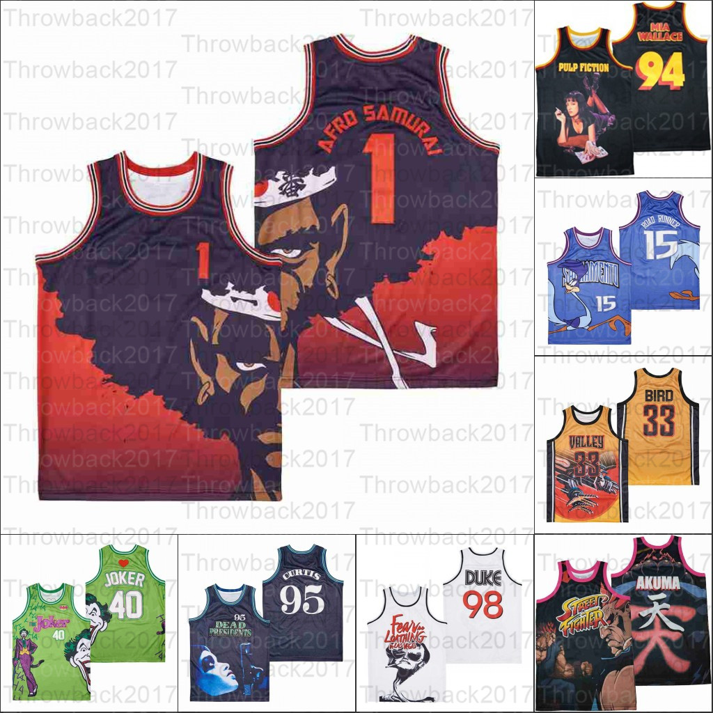 Basketball Jerseys Movie TV DEAD PRESIDENTS RETRO JOKER AKUMA STREET FIGHTER PULP FICTION, As photo
Basketball Jerseys Movie TV DEAD PRESIDENTS RETRO JOKER AKUMA STREET FIGHTER PULP FICTION, As photo