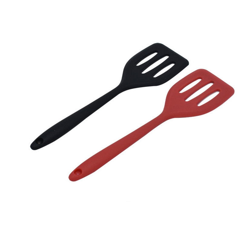 Food Grade Silicone Turners Cooking Utensils Egg Fish Frying Pan Scoop Fried Shovel Spatula Kitchen Tools Gadgets Wholesale GGA5132 Free shipping