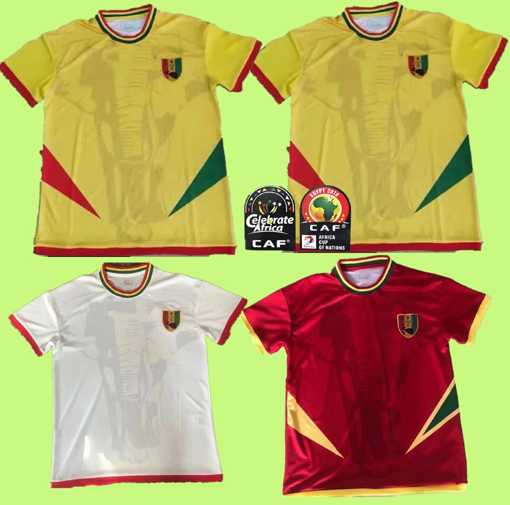 Africa Cup 2021 2022 Guinea soccer jersey 21 22 keita Issiaga Sylla Mohamed Bayo Amadou Diawara Mady Camara home away third white red yellow, Black;yellow
Africa Cup 2021 2022 Guinea soccer jersey 21 22 keita Issiaga Sylla Mohamed Bayo Amadou Diawara Mady Camara home away third white red yellow, Black;yellow