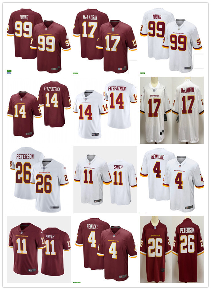 Men Women Youth Washington''Football Team 99 Chase Young 17 Terry McLaurin 14 Ryan Fitzpatrick 11 Alex Smith 4 Taylor Heinicke Jersey, Black;red
Men Women Youth Washington''Football Team 99 Chase Young 17 Terry McLaurin 14 Ryan Fitzpatrick 11 Alex Smith 4 Taylor Heinicke Jersey, Black;red
