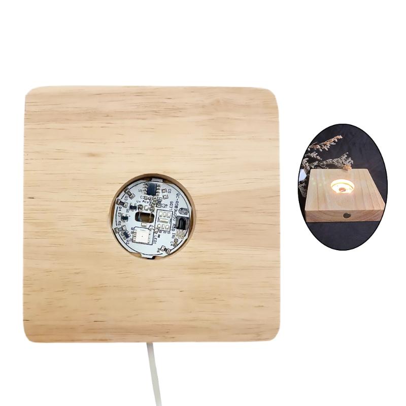 Lamp Holders & Bases 4XFA 1 Piece LED Night Light Wooden Base Holder Display Stand For Crystals Glass Ball Illumination Lighting Accessories
Lamp Holders & Bases 4XFA 1 Piece LED Night Light Wooden Base Holder Display Stand For Crystals Glass Ball Illumination Lighting Accessories