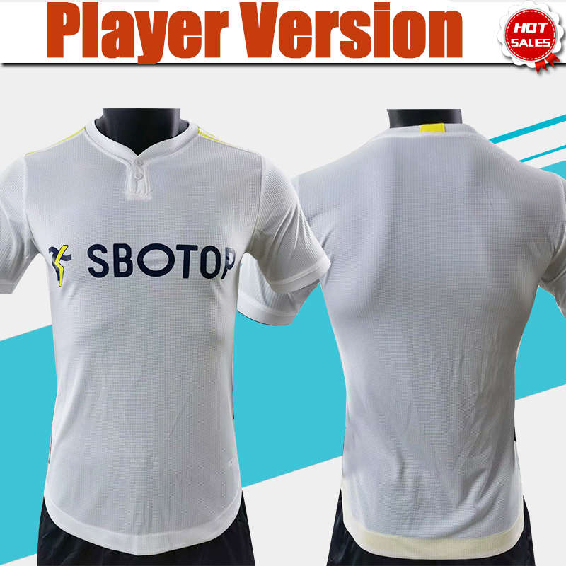 Player Version Football Jerseys 21/22#9 BAMFORD Home White Soccer Jersey #10 RAPHINHA #22 HARRISON Away Blue Shirt 2021/2022 Men Adult Uniforms
Player Version Football Jerseys 21/22#9 BAMFORD Home White Soccer Jersey #10 RAPHINHA #22 HARRISON Away Blue Shirt 2021/2022 Men Adult Uniforms