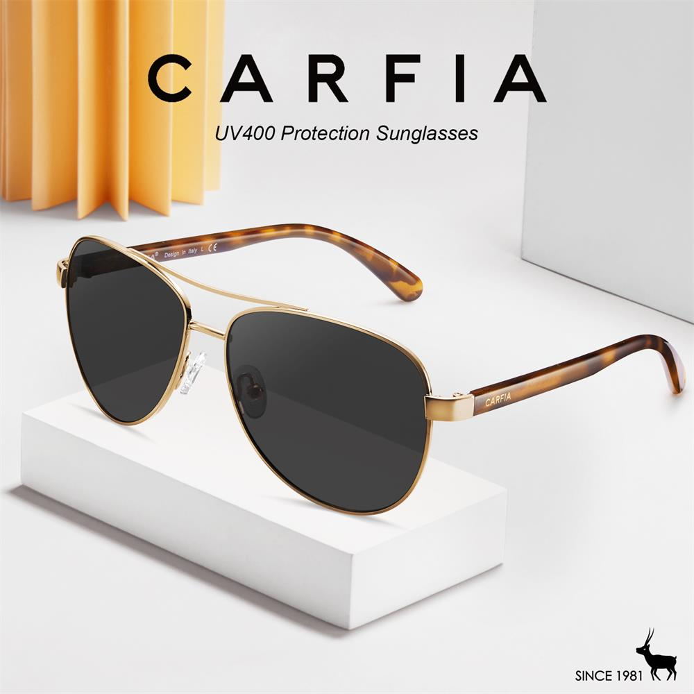 carfia Polarized sunglasses for women men brand designer sun glasses Metal Frame Sport Outdoor Sunnies unisex CA3216