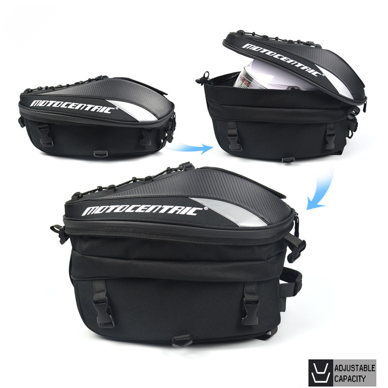 Motorcycle Tail Bags Back Seat-Bag Travel Bag Waterproof Motorbike Scooter Sports Lage Rear Seat Rider Backpack