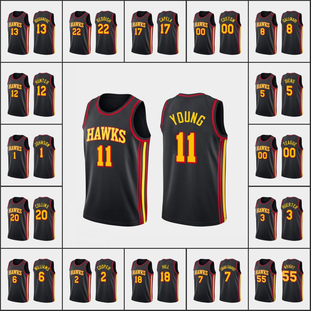 Basketball Jersey AtlantaHawksMen Cam Reddish Trae Young De'andre Hunter Danilo Gallinari Jeff Teague Custom Statement Edition J, Black
Basketball Jersey AtlantaHawksMen Cam Reddish Trae Young De'andre Hunter Danilo Gallinari Jeff Teague Custom Statement Edition J, Black