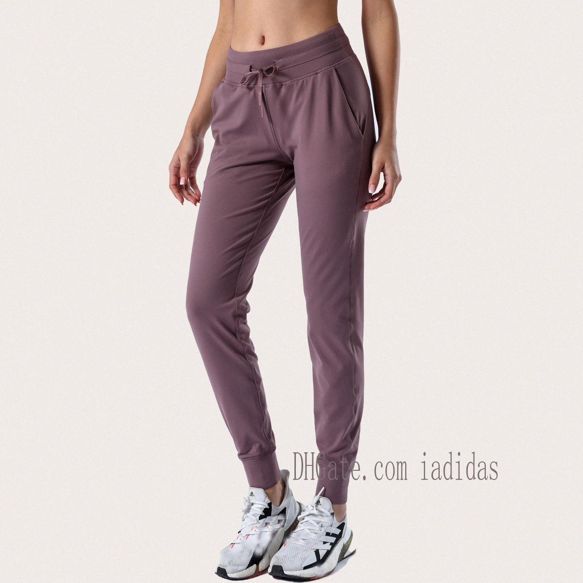 Lu Yoga Fabric Naked-feel Workout Sport Joggers Pants LUlu Womens Waist Drawstring Fitness Running Sweat pant with Two Side Pocket Style vap
Lu Yoga Fabric Naked-feel Workout Sport Joggers Pants LUlu Womens Waist Drawstring Fitness Running Sweat pant with Two Side Pocket Style vap