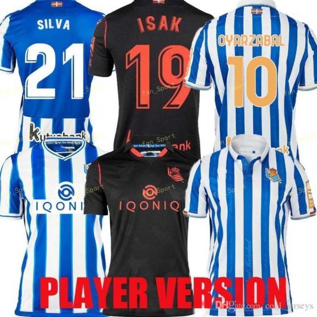 Real Sociedad 2021 Soccer Jersey COPA DEL REY third OYARZABAL X PRIETO PORTU 3rd DAVID SILVA ODEGAARD JUANMI 20 21 camiseta de futbol Football Shirt, Black;yellow
Real Sociedad 2021 Soccer Jersey COPA DEL REY third OYARZABAL X PRIETO PORTU 3rd DAVID SILVA ODEGAARD JUANMI 20 21 camiseta de futbol Football Shirt, Black;yellow