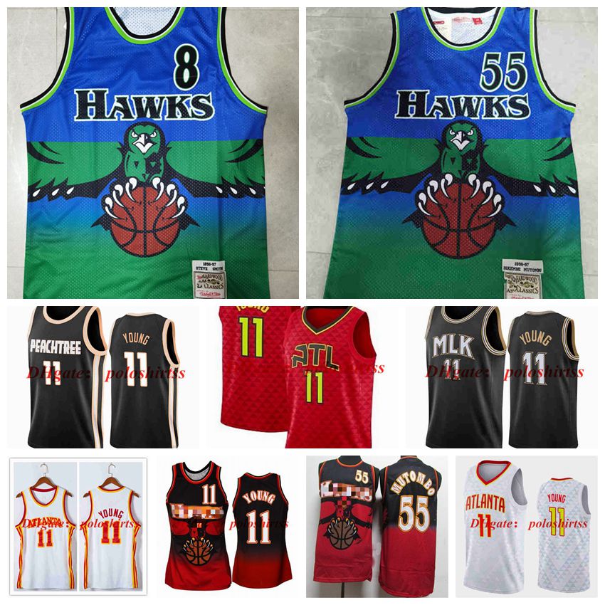 Atlanta's Hawks's Trey Young 11 Basketball Jerseys white Smith 8 Dikembe 55 Mutombo Jersey NCAA 2021 Mens Youth Kid Edition City Fans Shirt green black, As photo
Atlanta's Hawks's Trey Young 11 Basketball Jerseys white Smith 8 Dikembe 55 Mutombo Jersey NCAA 2021 Mens Youth Kid Edition City Fans Shirt green black, As photo