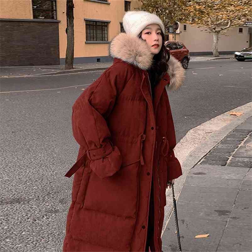 Women Winter Red Blue Velvent Parka Female Fur Collar Thick Warm Long Sleeve Outerwears Lady White Duck Down Coats 210517
Women Winter Red Blue Velvent Parka Female Fur Collar Thick Warm Long Sleeve Outerwears Lady White Duck Down Coats 210517