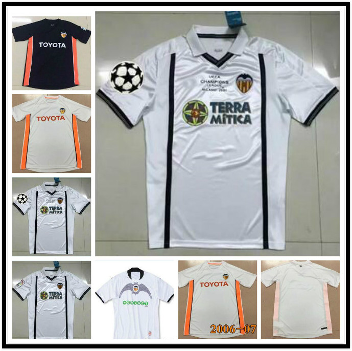 00 01 03 04 06 07 2009 10 Valencia Retro SOCCER jersey 3rd DAVID VILLA 7 90th Anniv DESCHAMPS AIMAR ALBELDA MORIENTES JOAQUIN SILVA Mendieta Angloma, Green
00 01 03 04 06 07 2009 10 Valencia Retro SOCCER jersey 3rd DAVID VILLA 7 90th Anniv DESCHAMPS AIMAR ALBELDA MORIENTES JOAQUIN SILVA Mendieta Angloma, Green