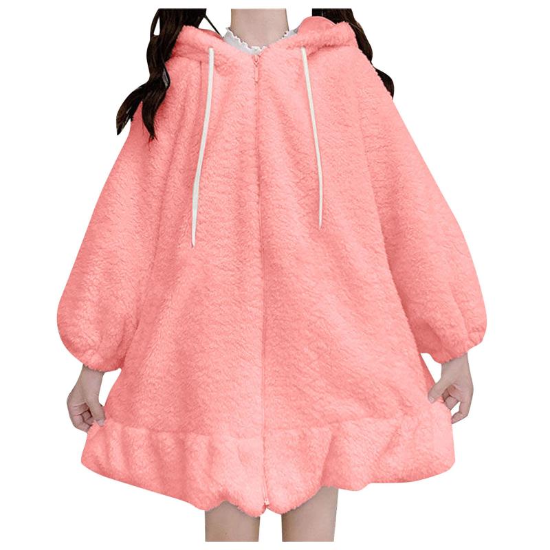 Women's Jackets Hoodie Sleeves Fashion Casual Loose Color With Solid Long Hood Coat, Black;brown
Women's Jackets Hoodie Sleeves Fashion Casual Loose Color With Solid Long Hood Coat, Black;brown