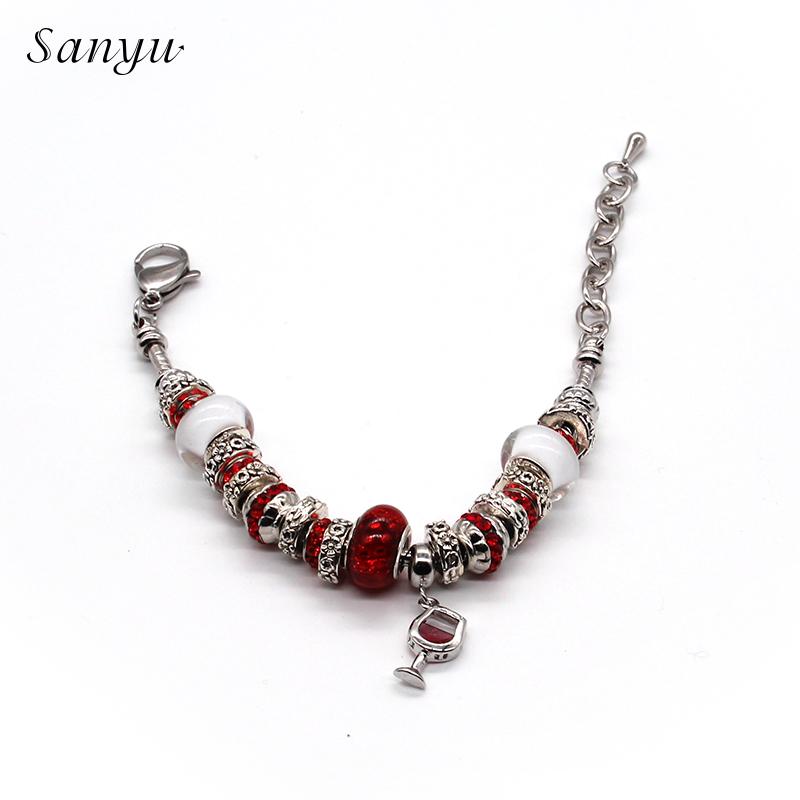 Style Vintage Fit Bracelet Romantic Love Charm Glaze Beads Lobster Buckle Temperament Jewelry BR-1690 Beaded, Strands, Black
Style Vintage Fit Bracelet Romantic Love Charm Glaze Beads Lobster Buckle Temperament Jewelry BR-1690 Beaded, Strands, Black
